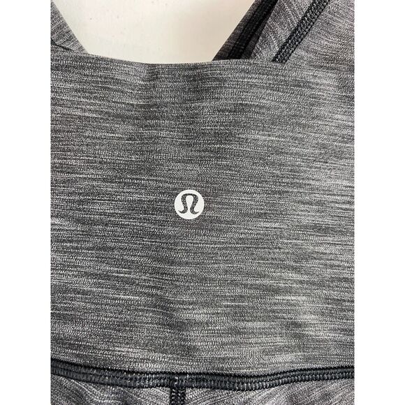 Lululemon T30416 Women's Charcoal Gray Leggings Size 6 - Picture 3 of 9